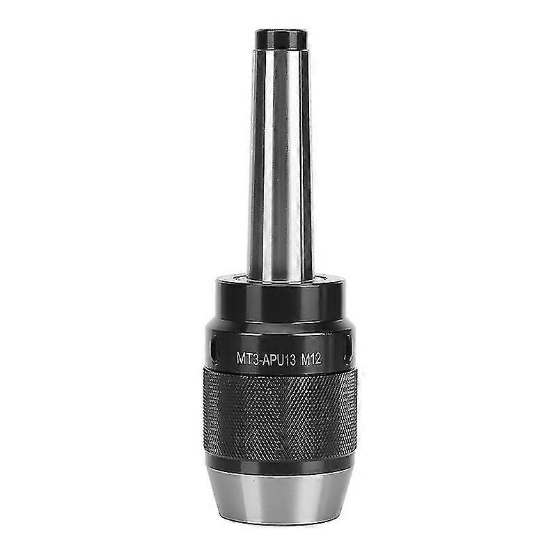 Mt3-apu13 3-jaw Keyless Drill Chuck For Lathes, Mills And Drills