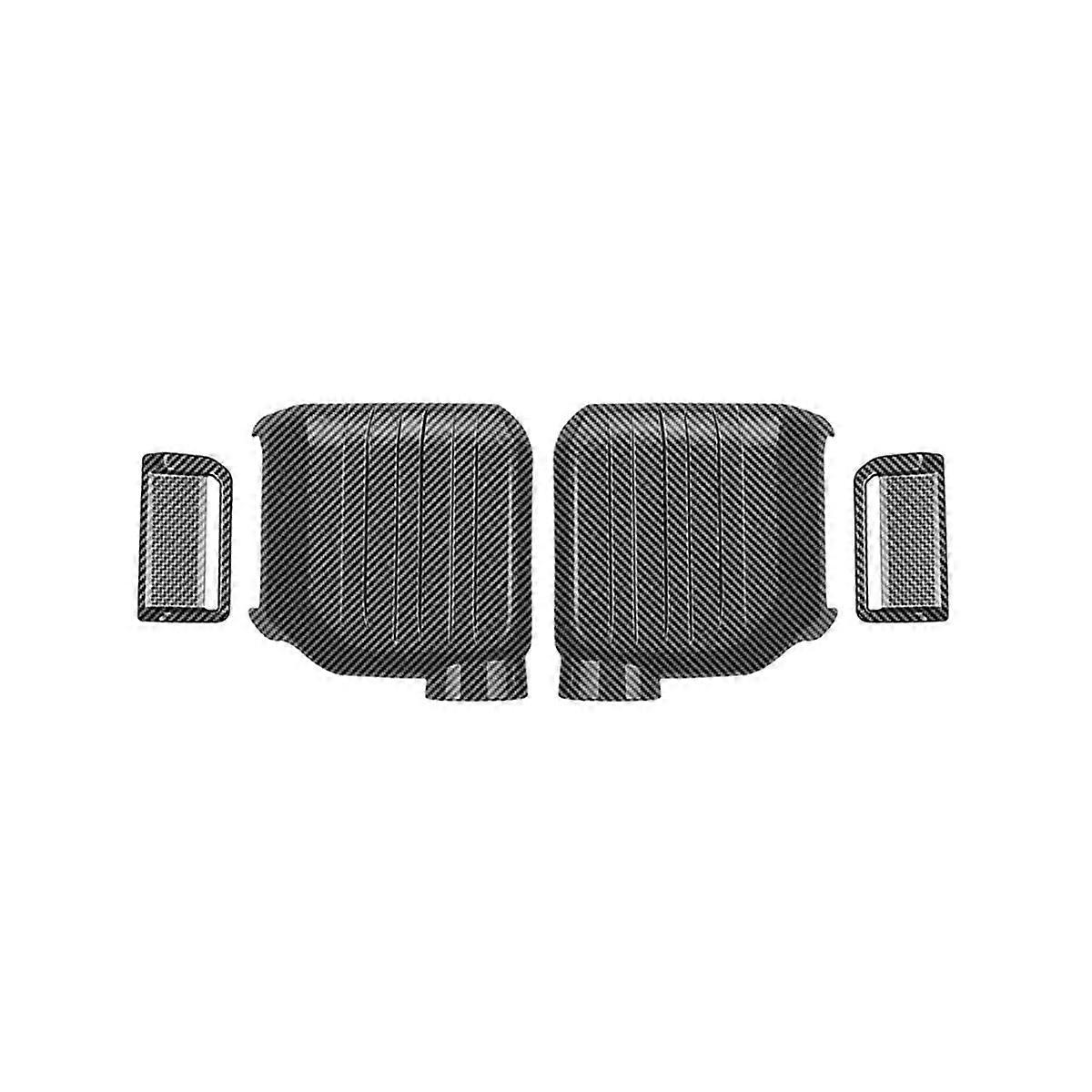 Car Rearview Mirror Cover Trim Sticker for Prado LC250 2024 Door Mirror Shell Carbon Fiber