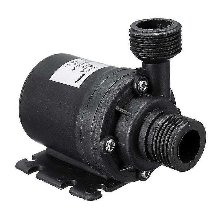 مضخة مياه RV فائقة الهدوء DC 12V البسيطة فرش السيارات مضخة مياه غاطسة 800L / H حديقة محمولة 196.85 بوصة لنظام التبريد سخان النوافير