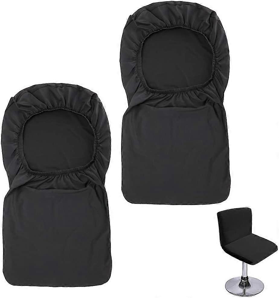 - Bar Stool Cover With Extendable Backrest For Swivel Dining Chair