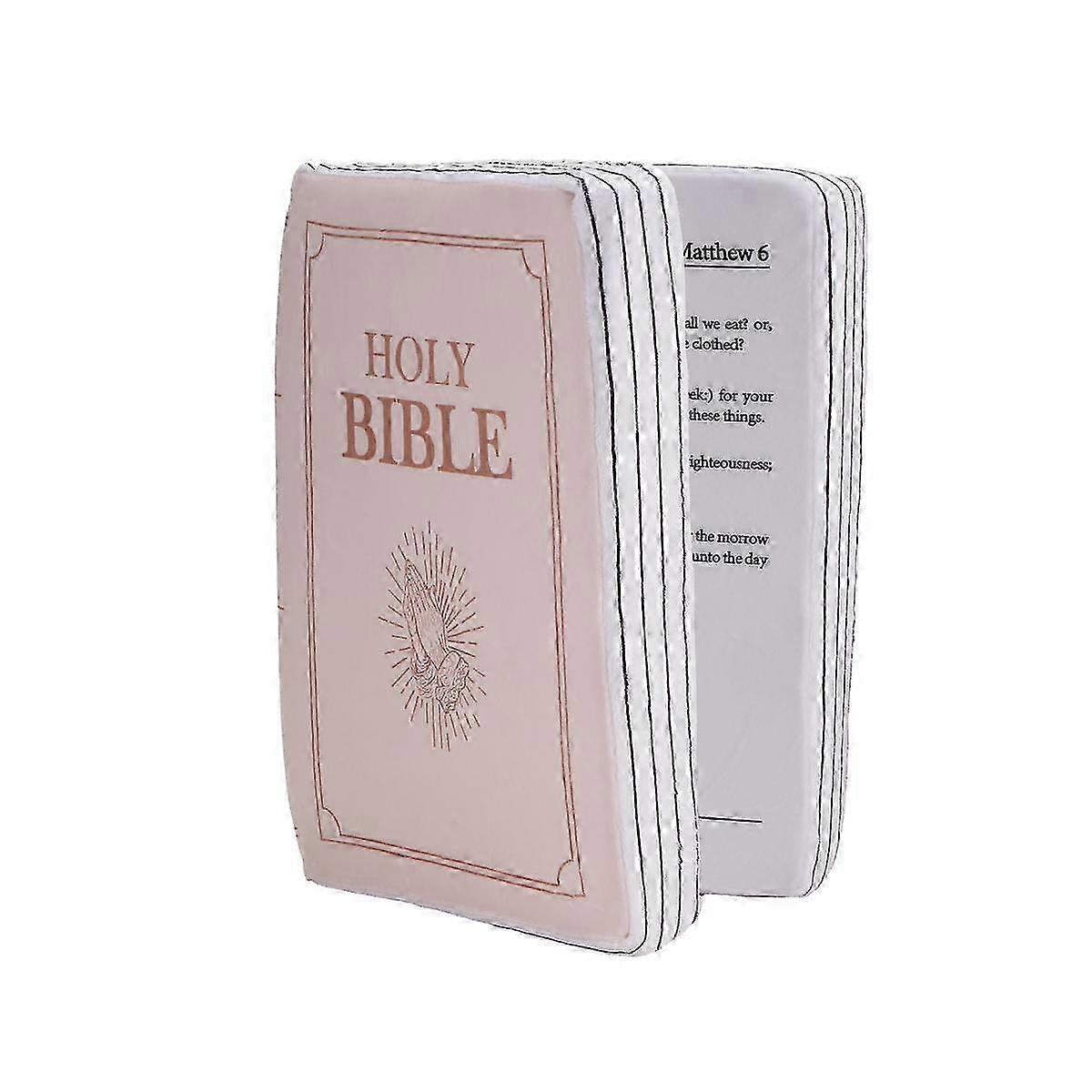 وسادة الكتاب المقدس الإيمانية، وسادة الكتاب المقدس المحشوة التي تفتح، وسادة، وسادة، وسادة على شكل كتاب آيات الكتاب المقدس