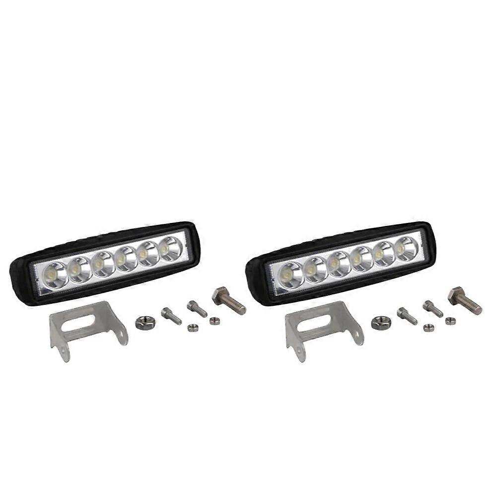 פלסטיק 18w 12v led אוניברסלי מכונית 4wd led אלומות עבודה אור אור זרקור מנורת שיטפון נהיגה ערפל מחוץ לכביש led אור רכב עבודה