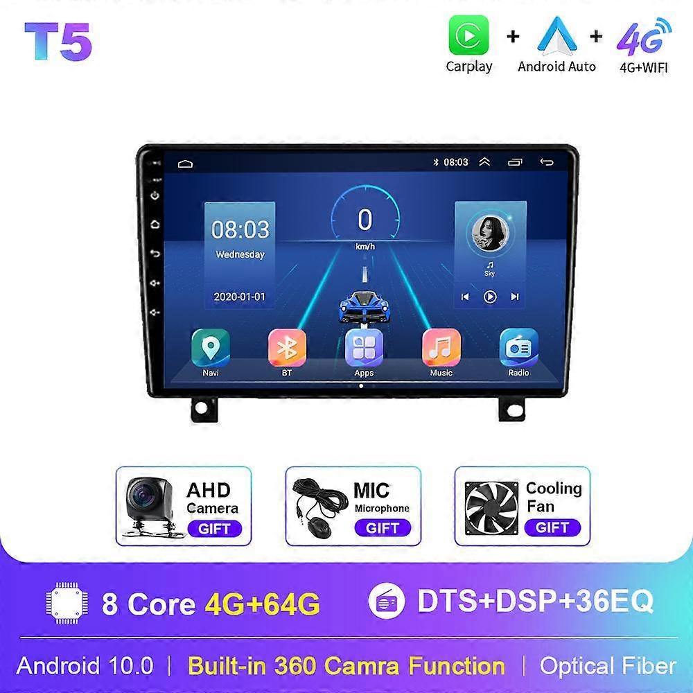T5 Per Opel Astra H 2006 - 2014 Autoradio Android 10 Carplay GPS Android Auto DSP RDS No DVD