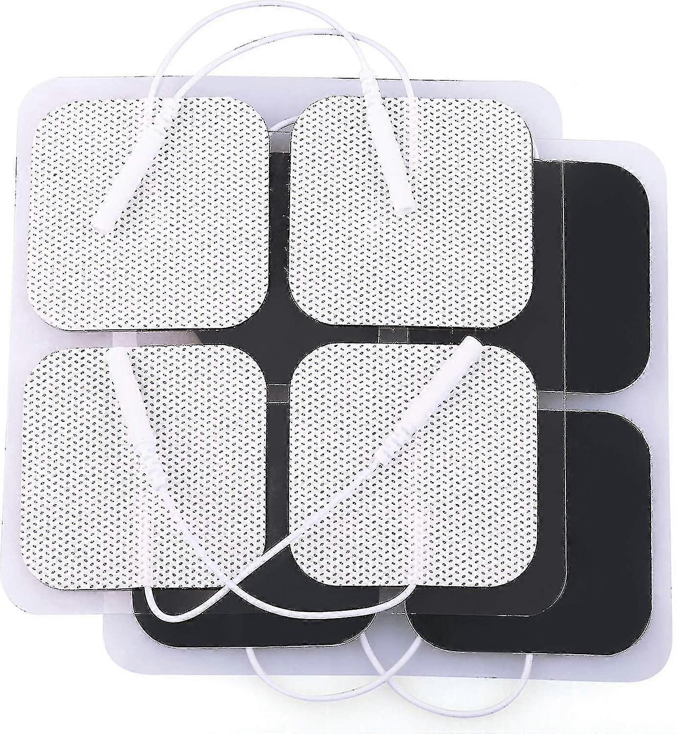 Electrode Pads, 20pcs, 2x2, Unit Replacement Pads Compatible With Electrotherapy