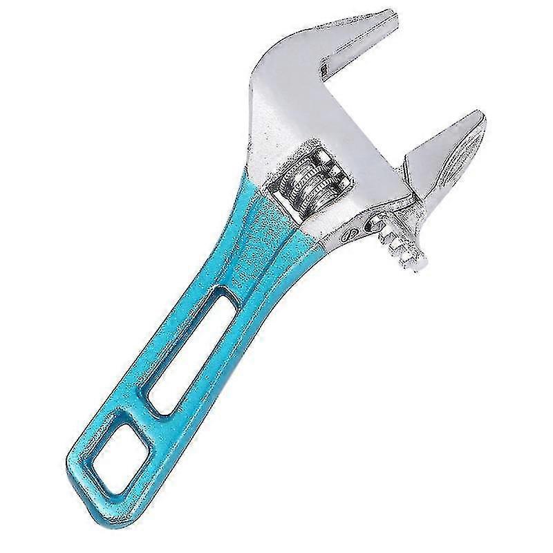 Multifunctional Short Handle Wrench Adjustable Spanner Bathroom Monkey Wrench Red (maximum Opening 31mm)