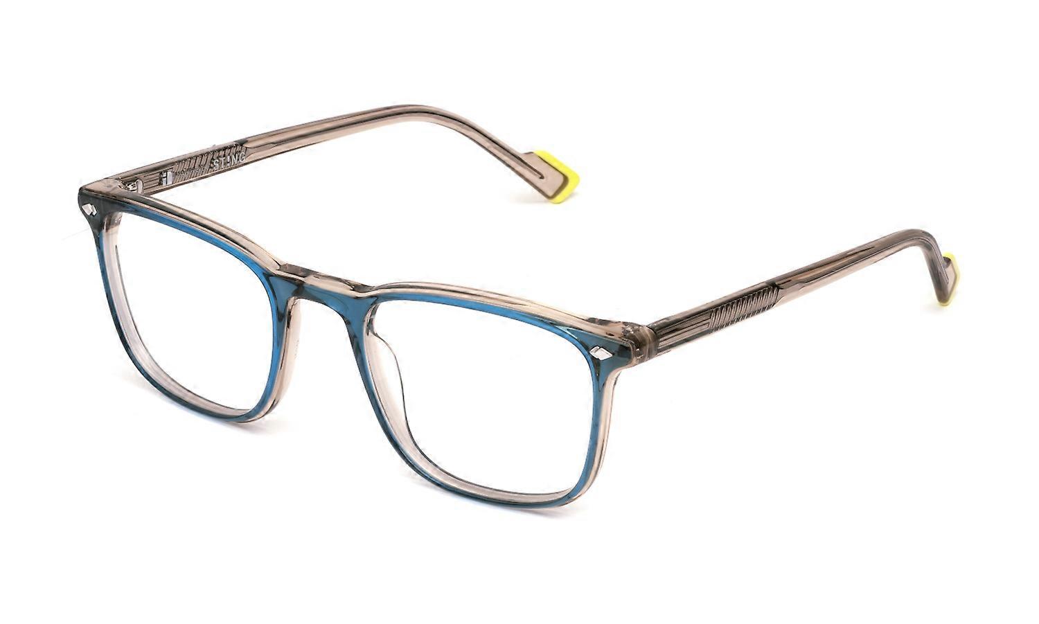 Eyewear Frames Sting VST524 0D25 TOP BLU+Brown 52/21/145 MAN