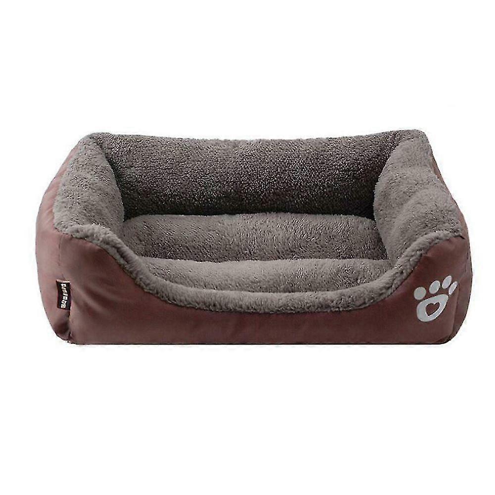 EVAGO Pet Dog Cat Bed Soft Warm Cushion Puppy Kennel Mat Blanket Washable