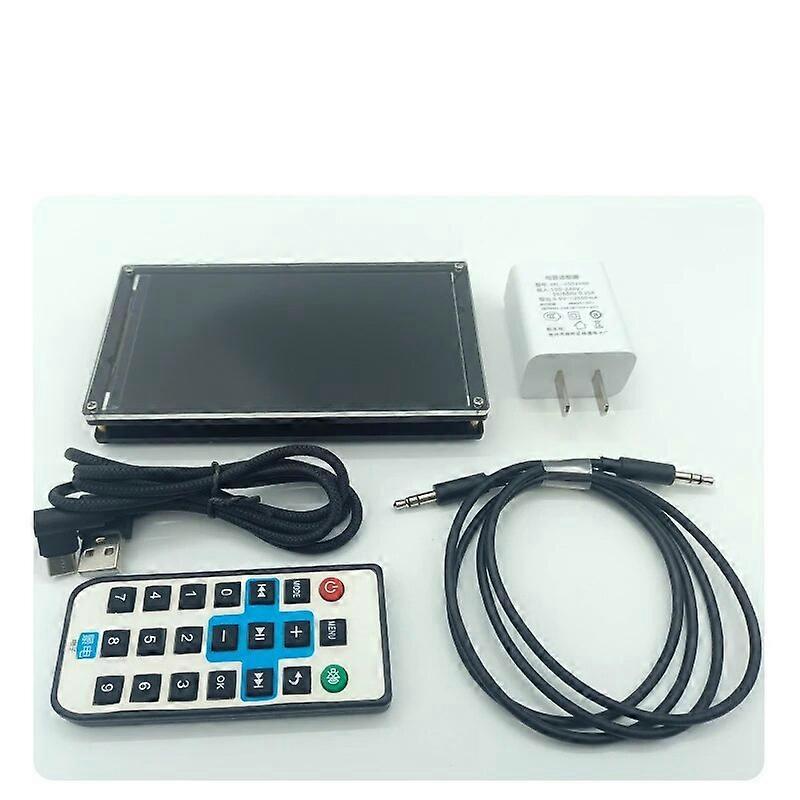 Tela IPS profissional de 5 polegadas Espectro de captação Controle de som espectro de música Relógio WiFi