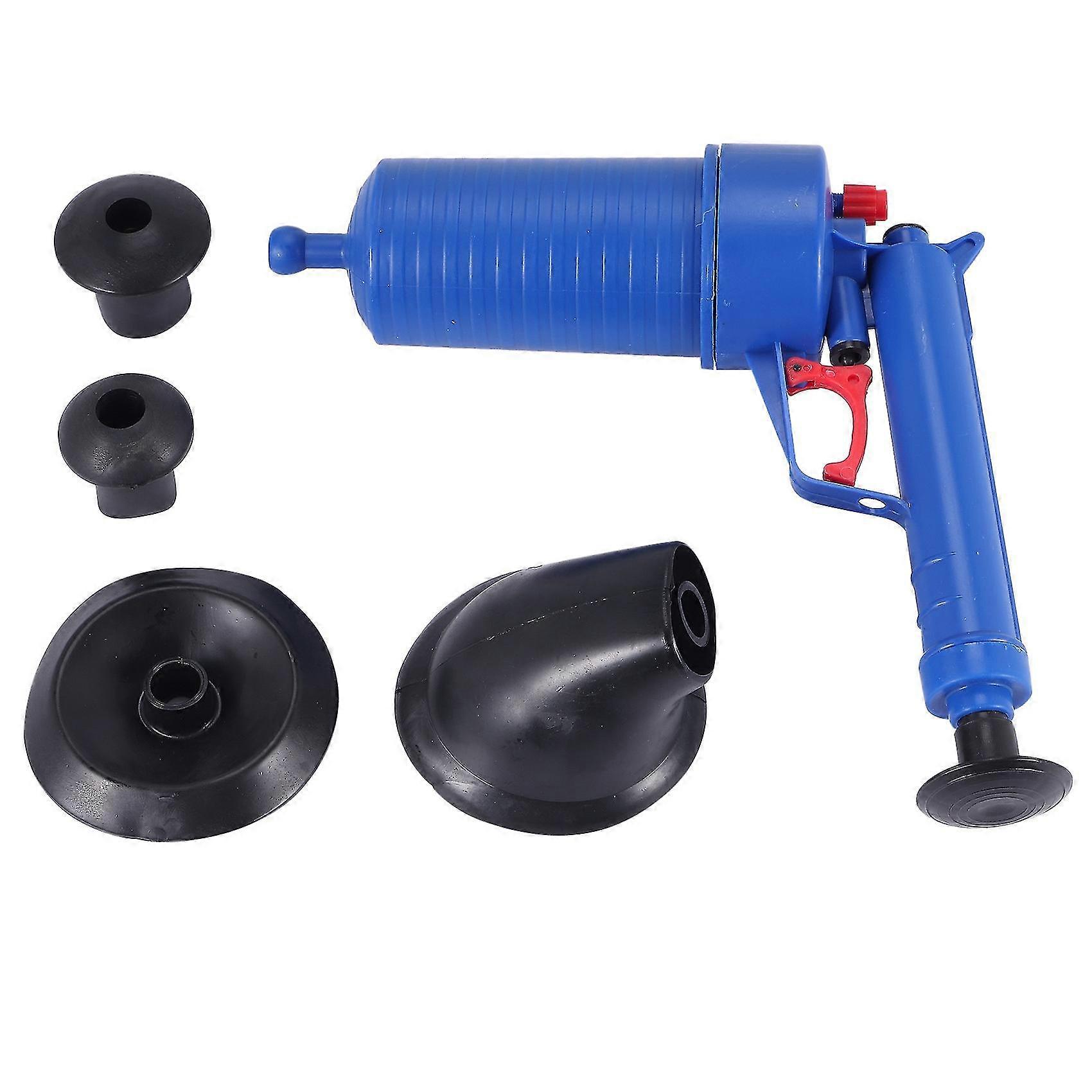 Drain Blaster High Pressure Powerful Manual Sink Plunger Opener Cleaner Pump For Bath Toilets Bath