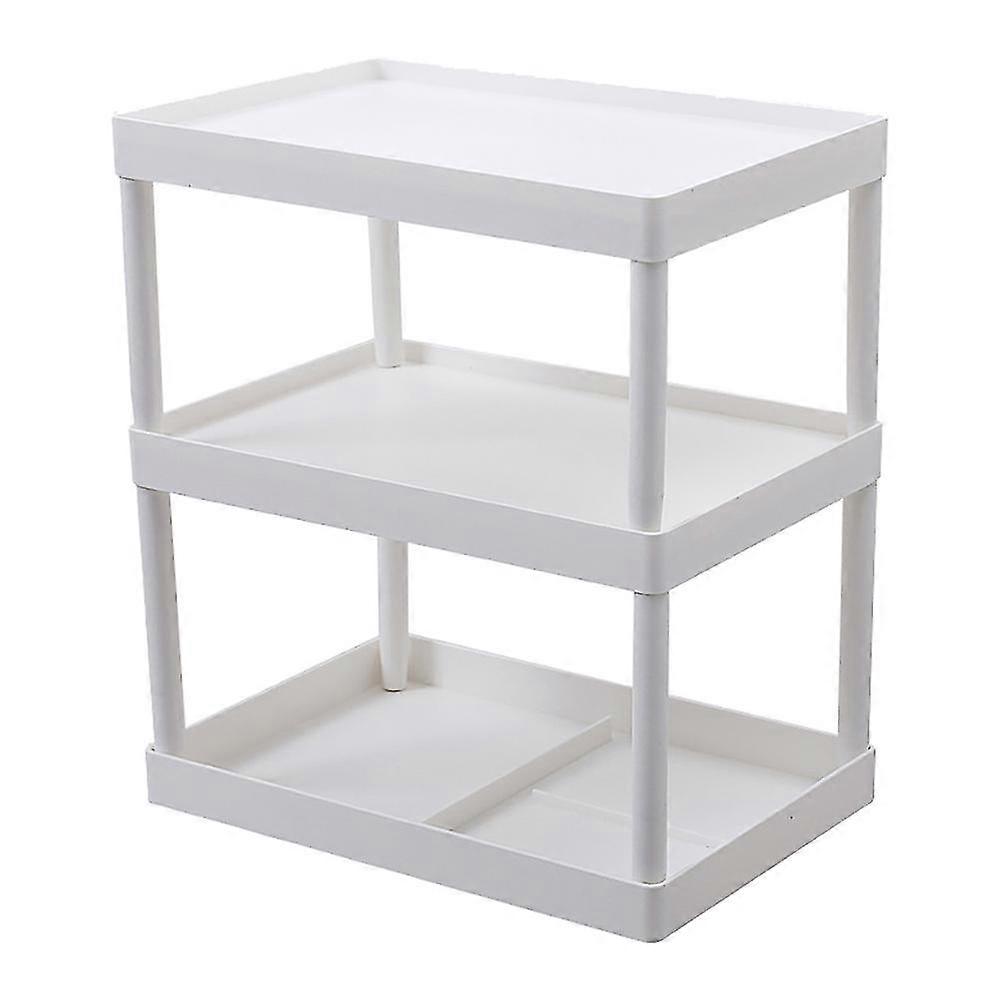 1pc Desktop Triple-layer Storage Rack Multifunction Kitchen Sundries Rack