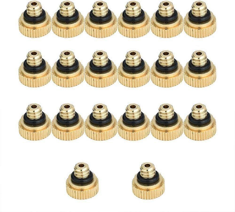 Set Of Brass Mist Nozzles For Cooling System (10Pcs) -7