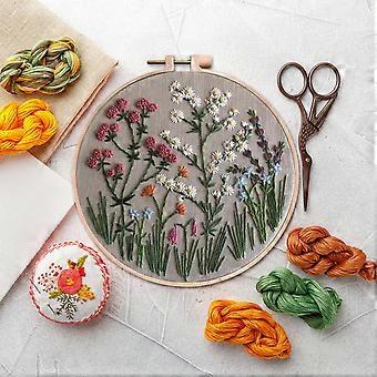 Cerchietti Larghi Ricamati Per Donna – Confezione Da 2 – Fasce Boho Floreali Etniche In Misto Tessuto – Antiscivolo E Morbide – Accessorio Moda Per Tutti I Giorni