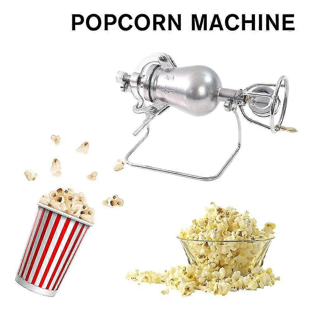 Thickened Popcorn Maker Hand-cranked Cannon Puffing Machine Gourd Type