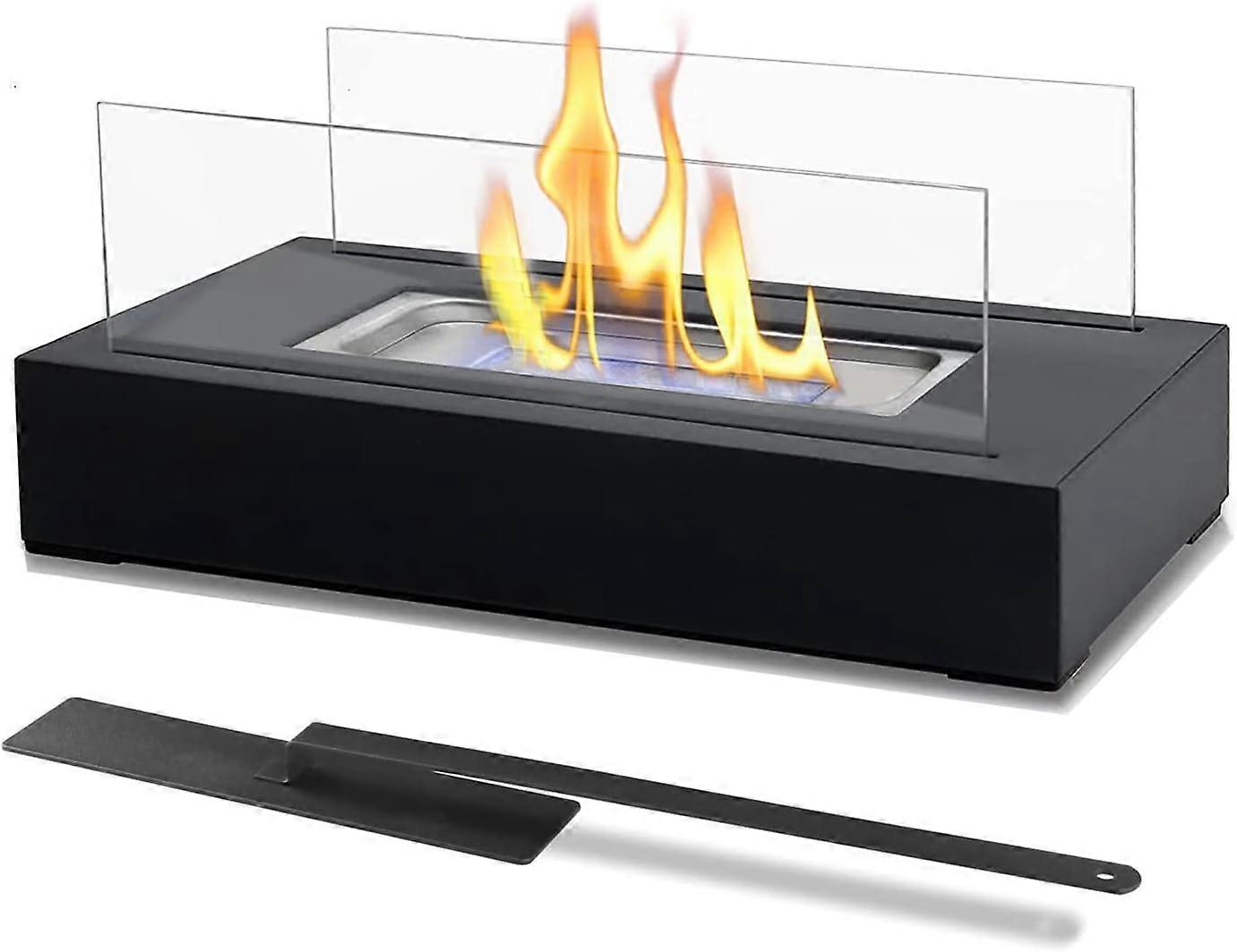 Tabletop Fireplace Bioethanol Fire, Portable Bio Ethanol Table Top Fire for