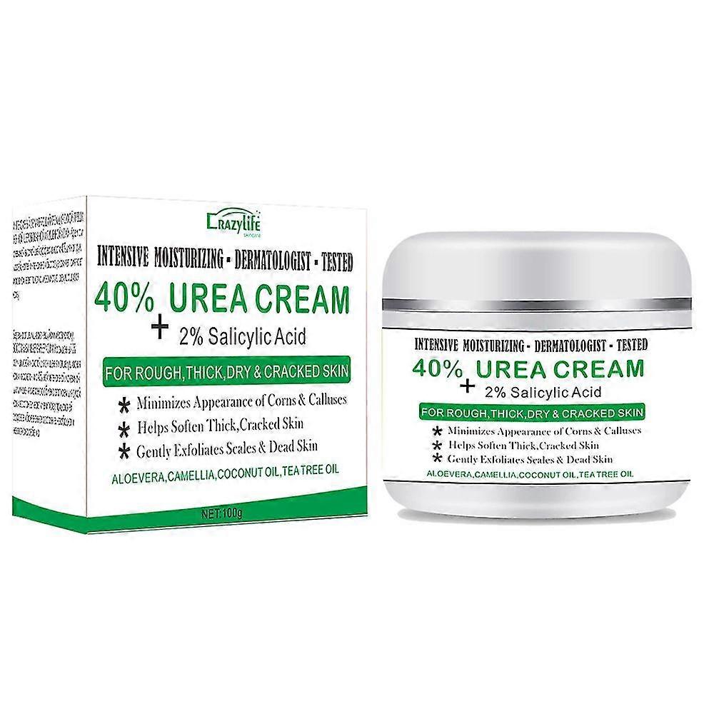 Urea 40% Foot Cream - Callus Remover For Dry Cracked & Hard Skin 100g