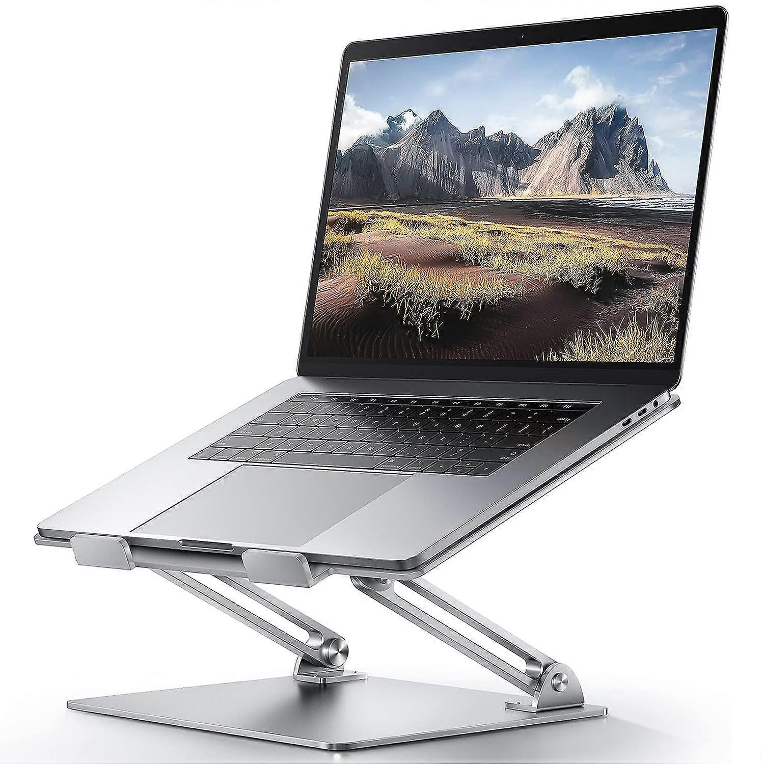 Adjustable Laptop Stand - Ergonomic Portable Computer Stand with Heat-Vent
