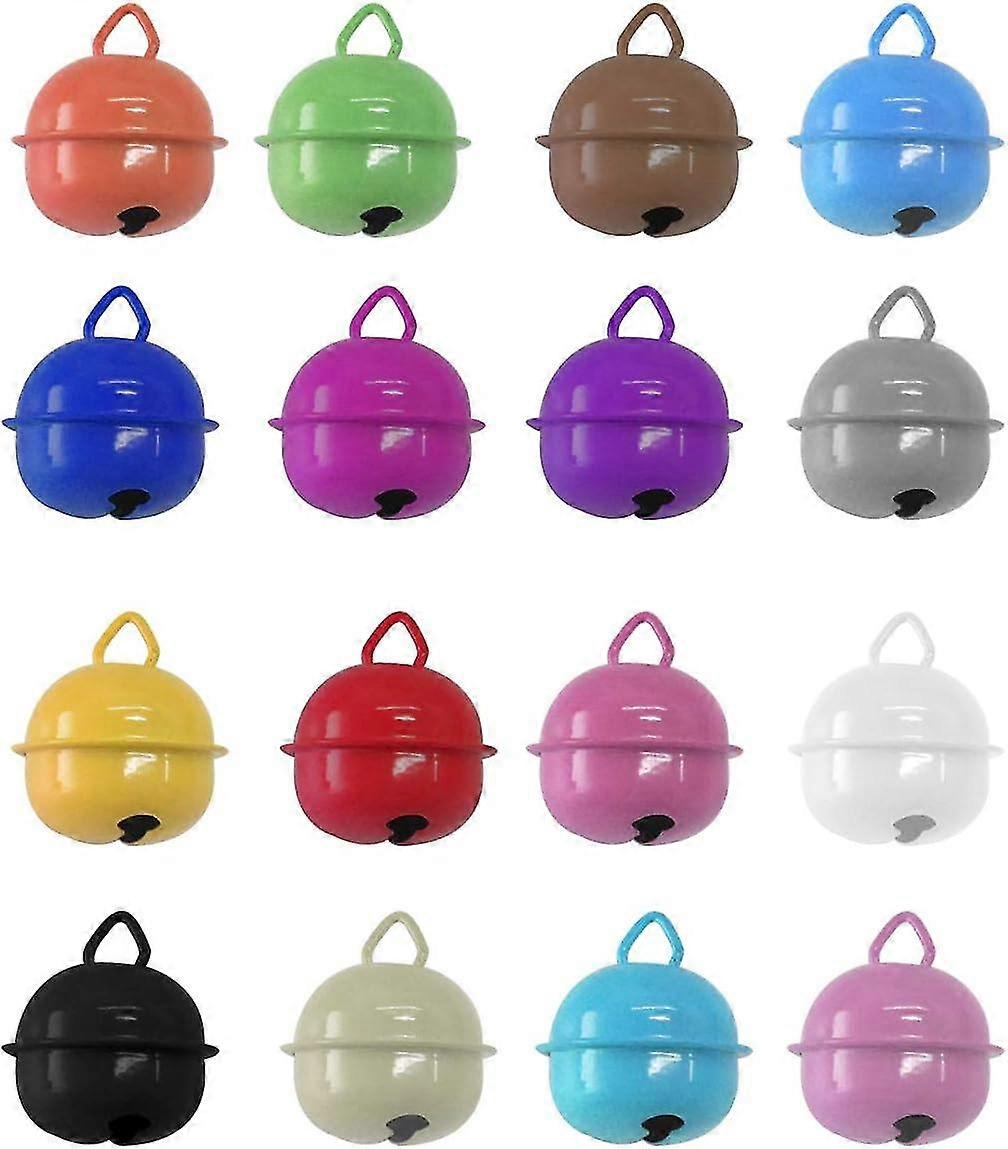 16 قطعة من قلادات جرس طوق الكلب أو القطة الأليفة، أجراس قطط وكلاب رائعة، قلادات جرس الحيوانات الأليفة، جرس قطط معدني، أجراس عيد الميلاد