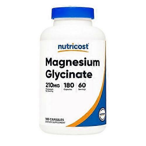 كبسولات جليسينات المغنيسيوم المغذية ، 2100 مجم ، 180 عد