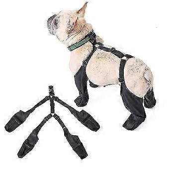 Buty dla psów Wodoodporne regulowane buty dla psów Buty dla zwierząt Breathbale do chodzenia na świeżym powietrzu Miękkie buty buldoga francuskiego Pets Paws Protector