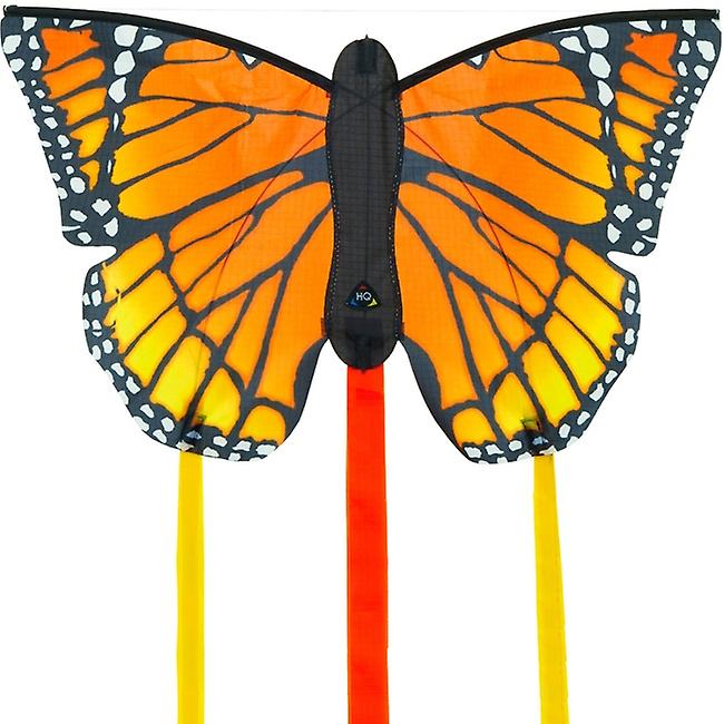 HQ Kites Monarch R Butterfly Kite 20 Inch Single - Line Kite with Tail - Active Outdoor Fun for Ages 5 and Up