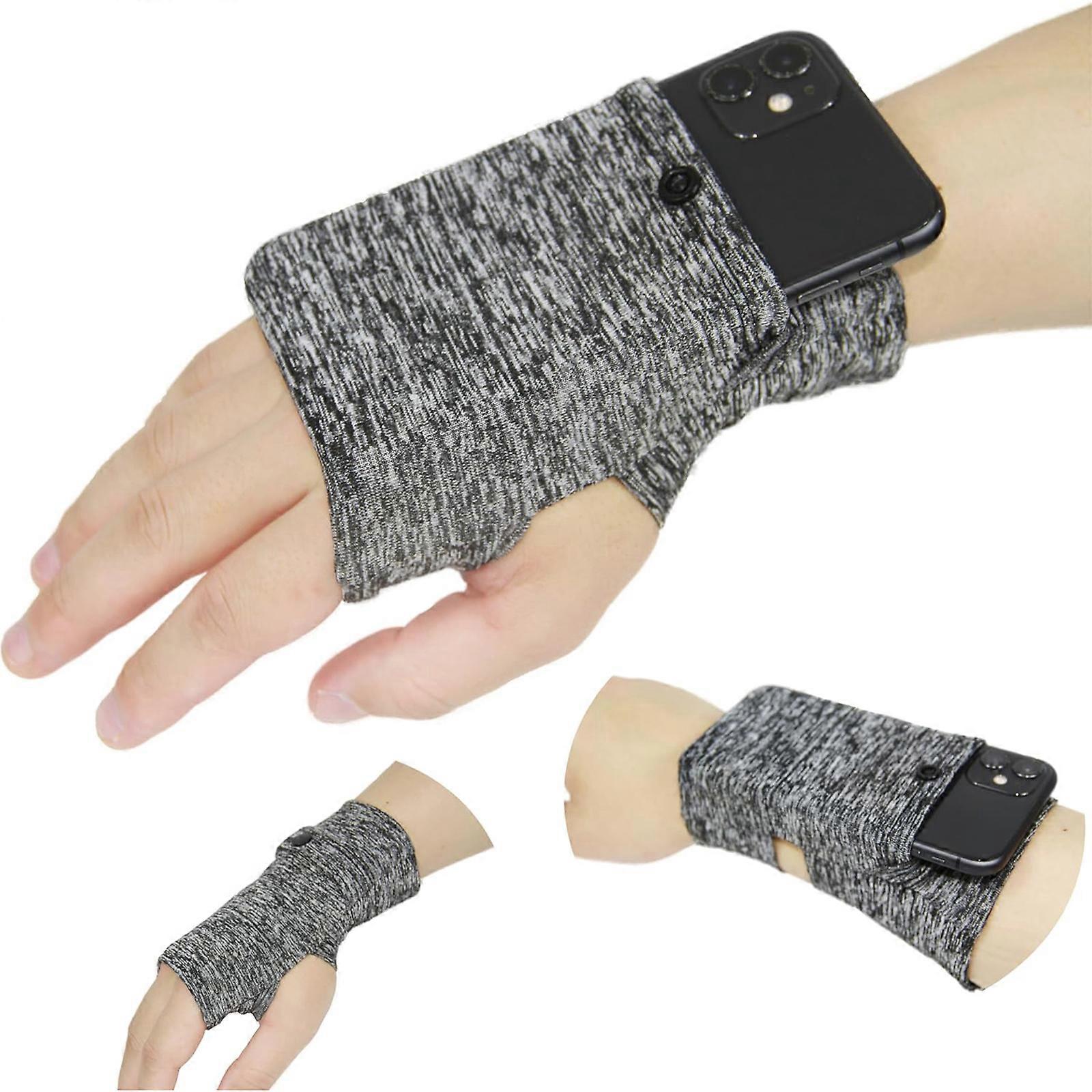 Phone Arm bands for Running, Wrist Cell Phone Holder, Wrist Wallet for Men and Women, Wrist Strap, Running Band
