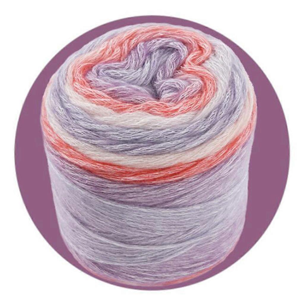 סריגה ידנית חוט קשמיר אמיתי נגד גלולות חוט צמר מכתים מקוטע