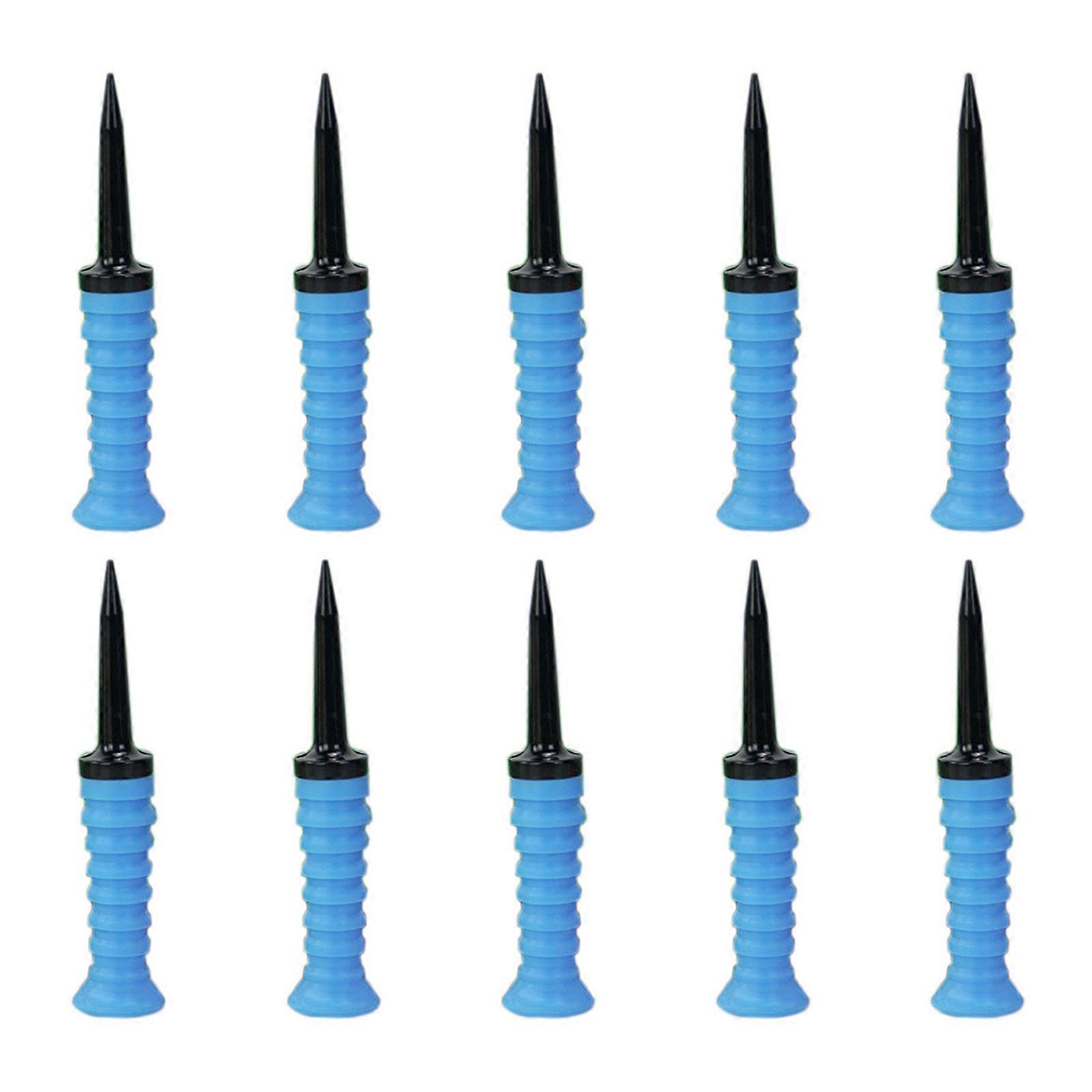 10Pcs Golf Tees High Elastic Step Down Plastic Mixed or Same Height Value Tees