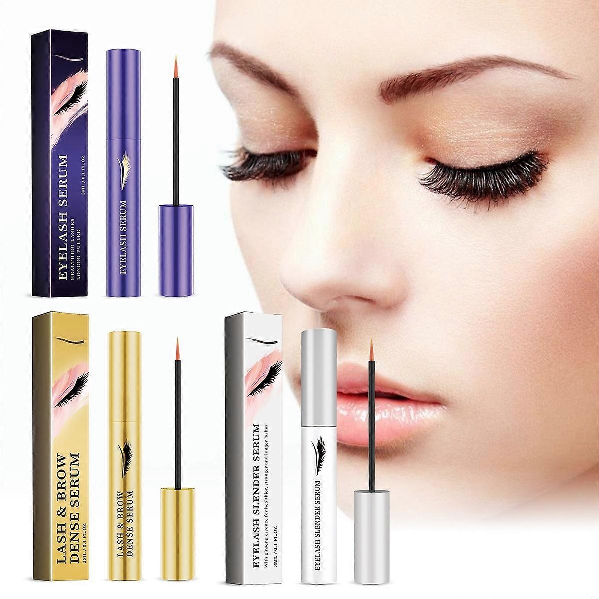 Lash Serum, Rapid Eyelash Growth Serum, Lash Serum for Eyelash Growth Thickness, Stronger, Healthier