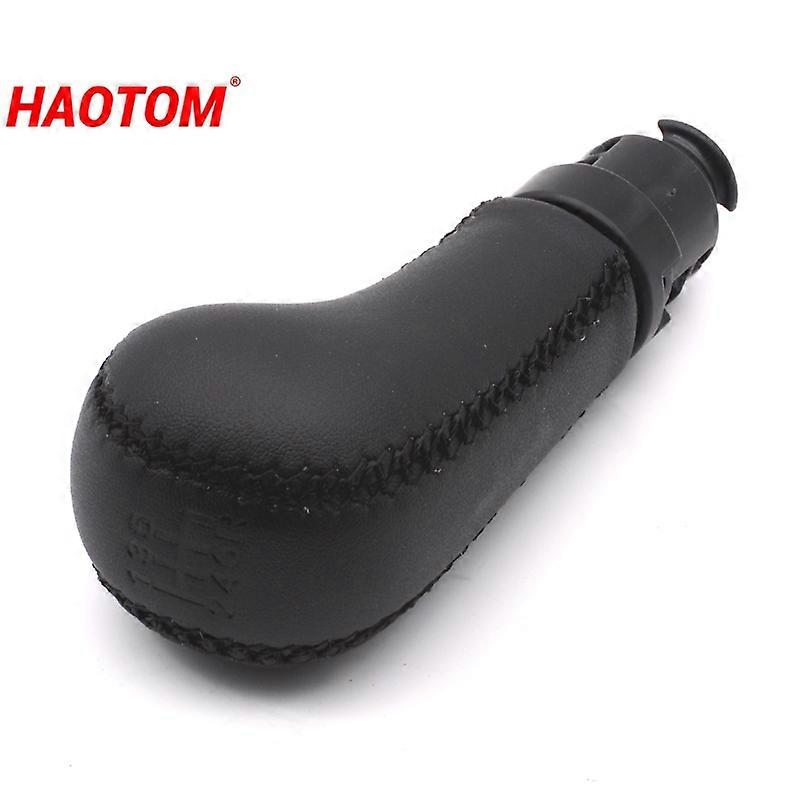 6 Speed 5 Speed For Volvo S60 S80 V70 XC70 Black PU Leather Gear Lever Shift Knob Handball Ball Accessories