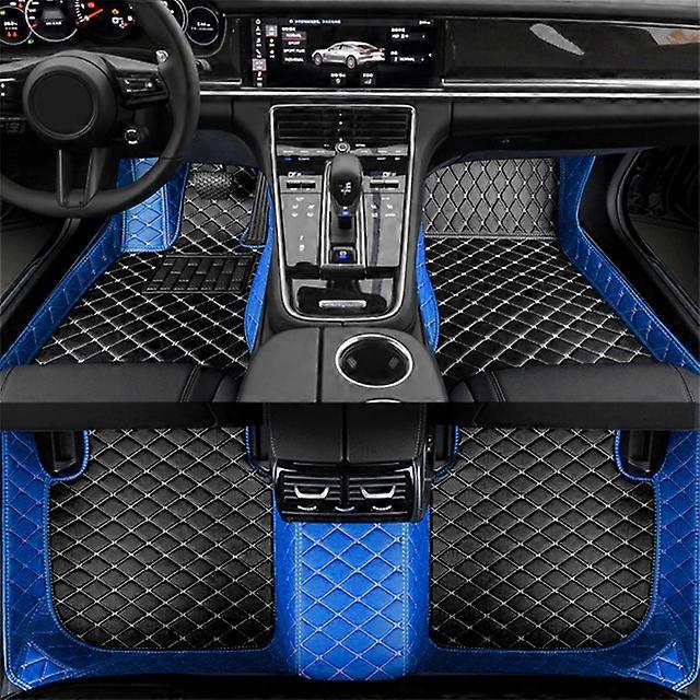 Custom Non-slip Leather Car Floor Mats For Honda Accord Crosstour Passport Ridgeline Civic CR-V Insight Car Interior Accessories