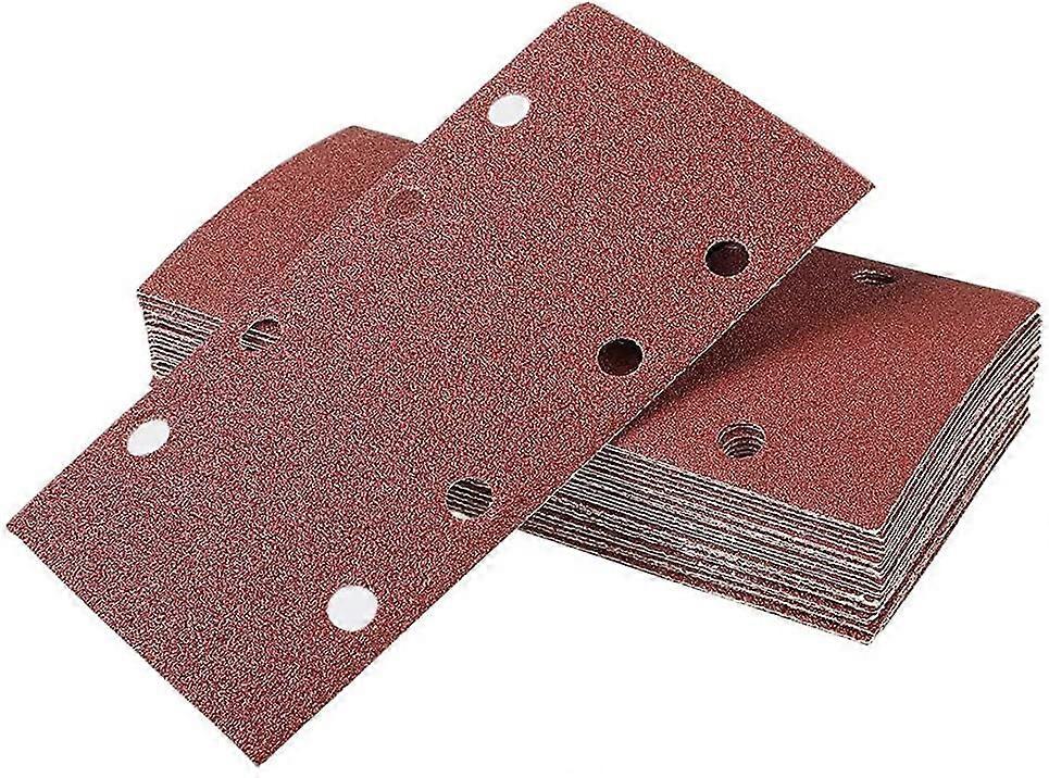 20 X Sanding Sheets 93 x 185 mm Hook and Loop Sander Pads Assorted 120/240 Grits Fit Rectangular Sander