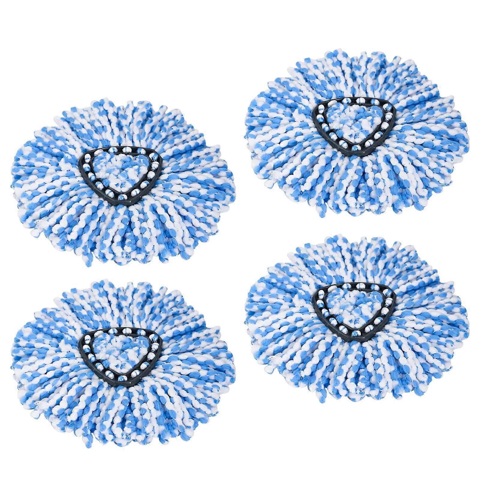 Spin Replacement Heads, 4 Pcs Spin Mops Replacement Head, Mop Heads for Spin Mop