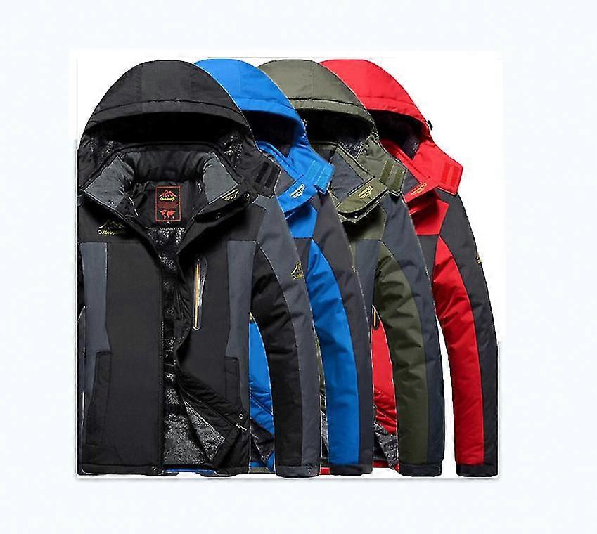 Men's Plus Jacket Outerwear Outdoor Mountaineering Coat Winter