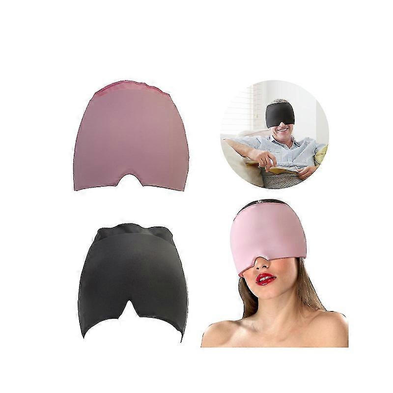 Headache and Migraine Relief Cap, Headache Ice Mask, Sleep Mask Relief Ice Hat