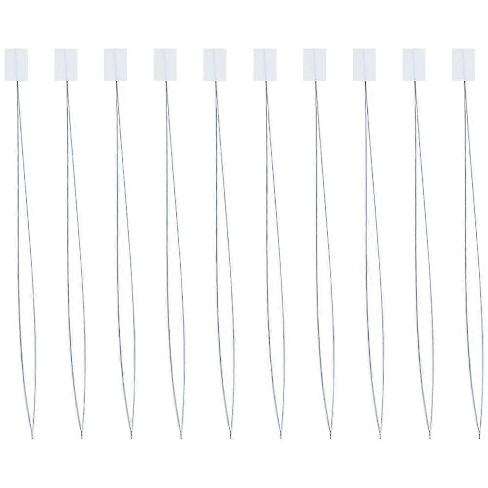 10pcs Aiguilles Enfileuses Perlage Aiguille Main Coudre Fil Boucle Fileter Accessoires de couture