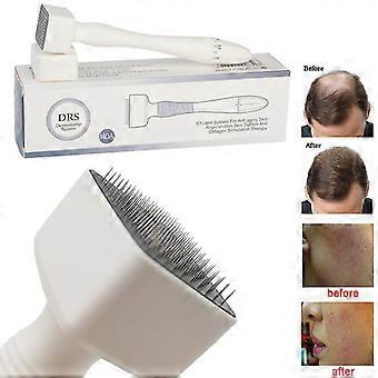 Drs 140 A Derma Stamp Adjustable Needle Length Microneedle Real Needle Skincare Beard Growth Scalp Hair Re-growth Acne Scar Pits TW
