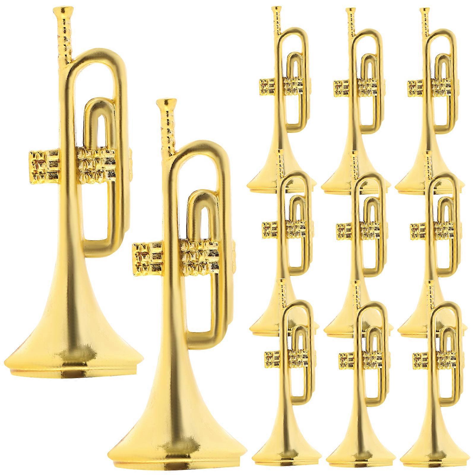 20Pcs Xmas Musical Instruments Christmas Tree Ornament Miniature Instruments Model