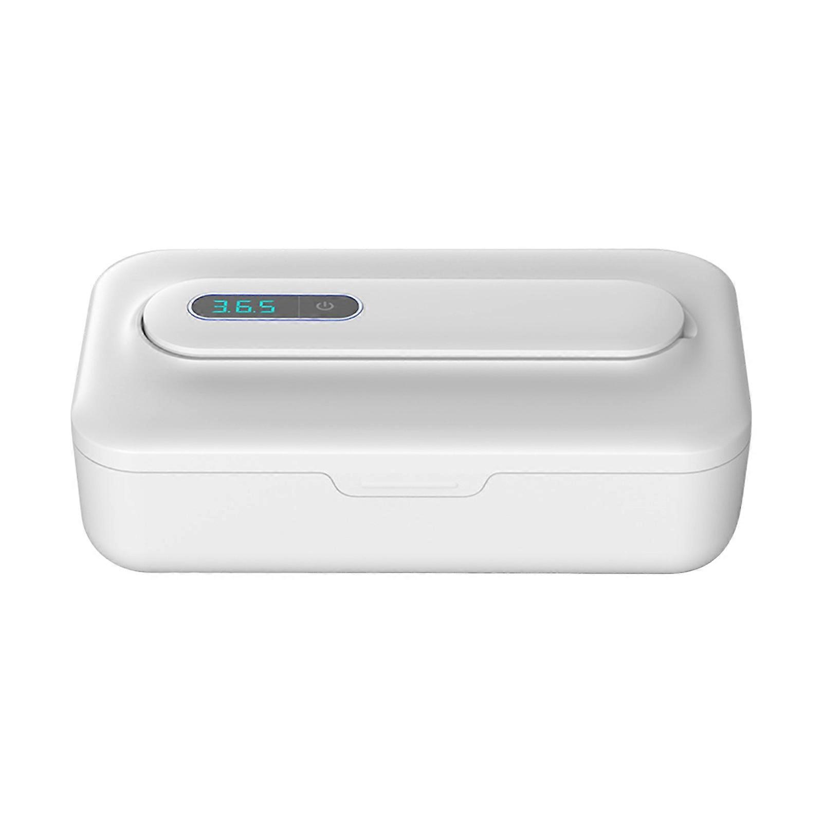 UV Sterilization Box Portable UV Cleaner with Digital Display Wand 6-Minute Cleaning Time USB Charging Multifunctional Phone Cleaner