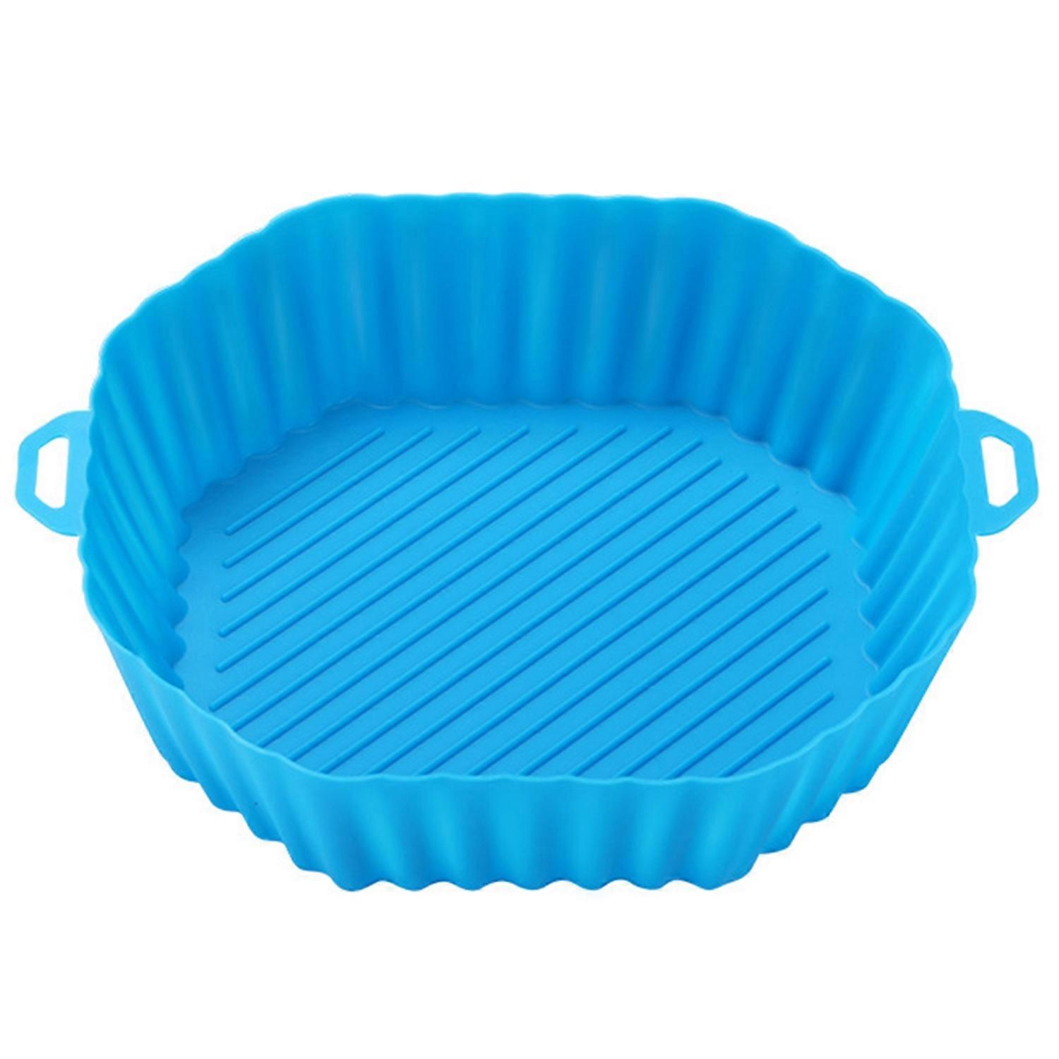 Baking Pan Double Handle Non-stick Food Grade Anti-scalding Silicone Kitchen Microwave Oven Usage