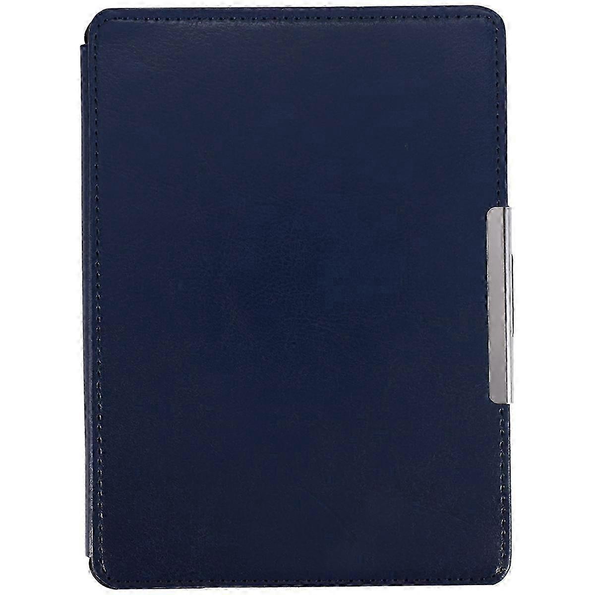 Case suitable for GLO HD 6.0" eReader Magnetic Auto Sleep Cover Ultra Thin Hard Shell (Dark blue)