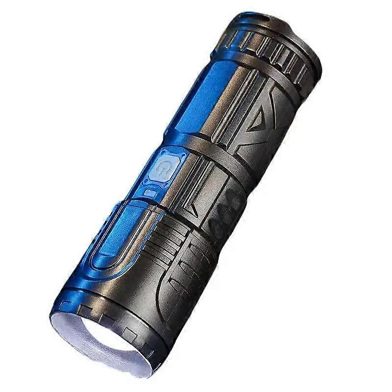Nneoba Led White Laser Telescopic Zoom Flashlight
