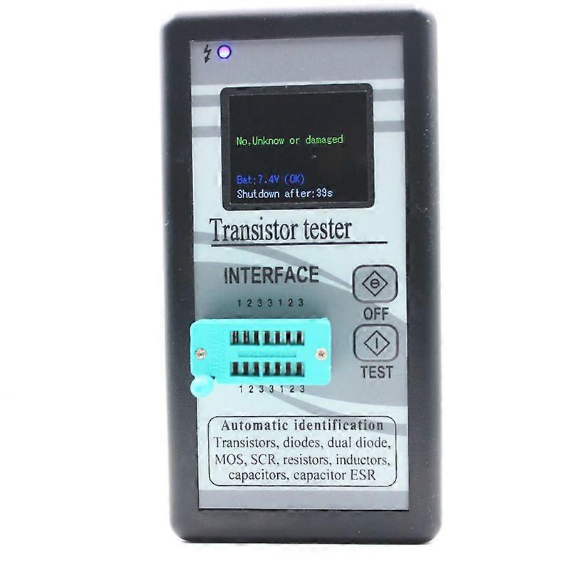Color screen version graphics display Transistor tester resistance meter inductance meter capacitance meter meter color