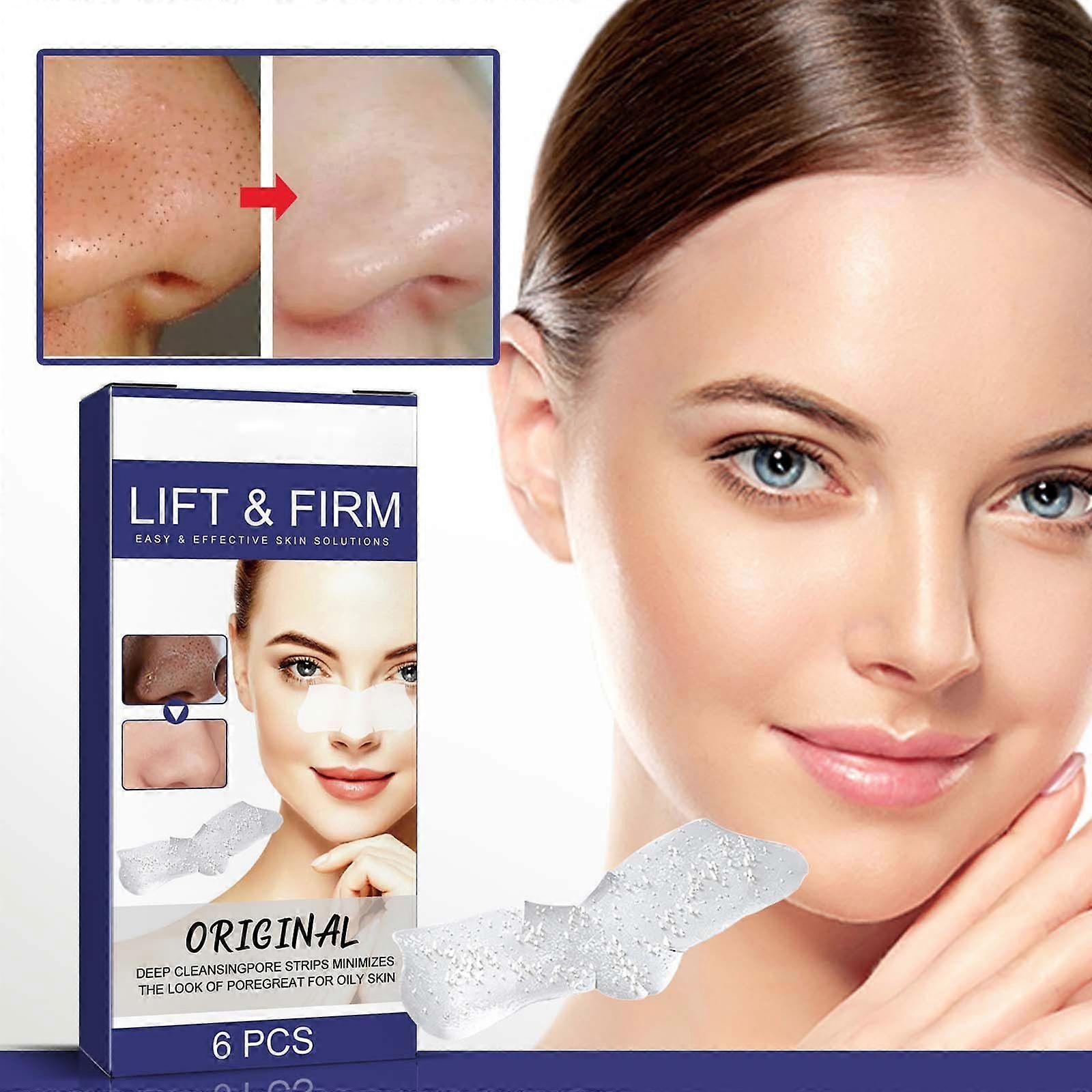 Pore Strip Nose Pore Minimiser Instant Blackhead  Cleansing Nose Strips To Tighten Flye253644