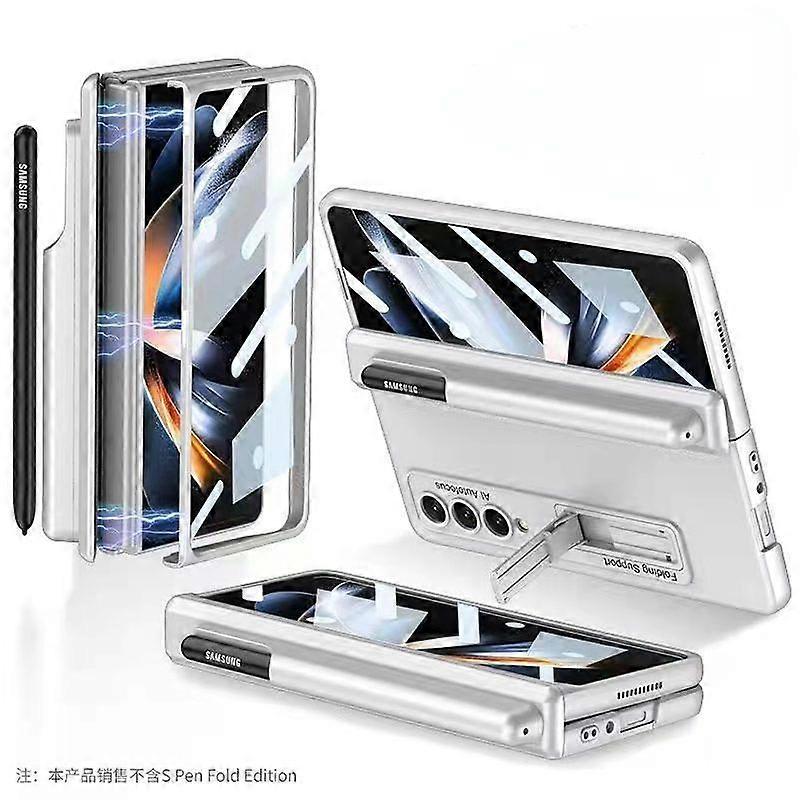 case for Samsung Galaxy Z Fold 4Holder Screen Protector Hinge Stand Cover