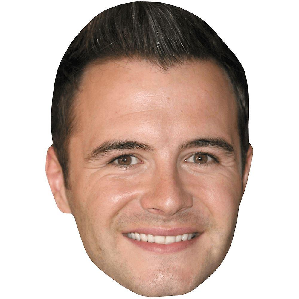 Shane Filan (Smile) Celebrity Mask, Flat Card Face