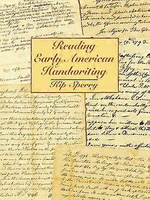 Vroeg Amerikaans handschrift lezen