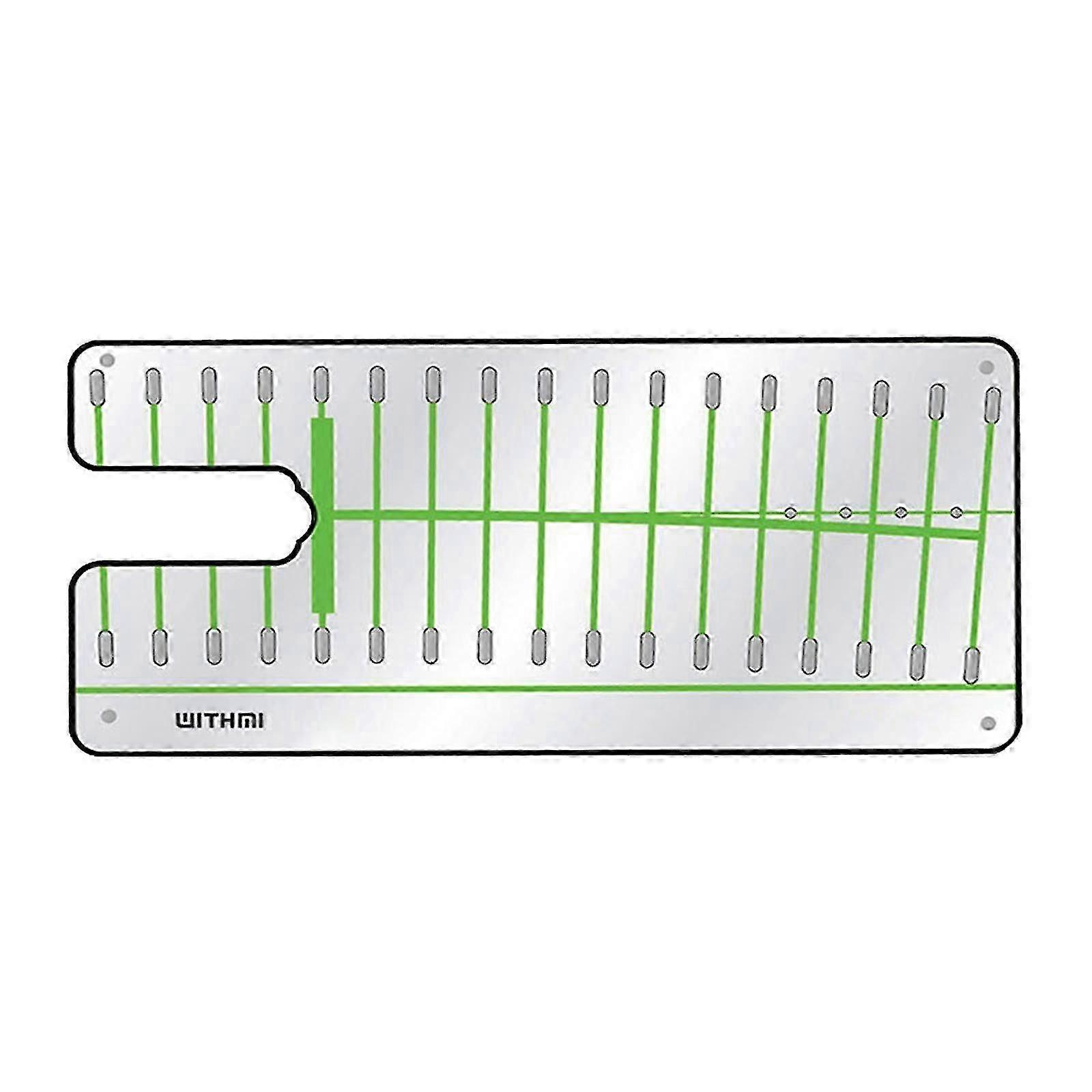 Golf Putting Alignment Mirror Exercise Training Aid Teaching Equipment Pose Corrector for Office In