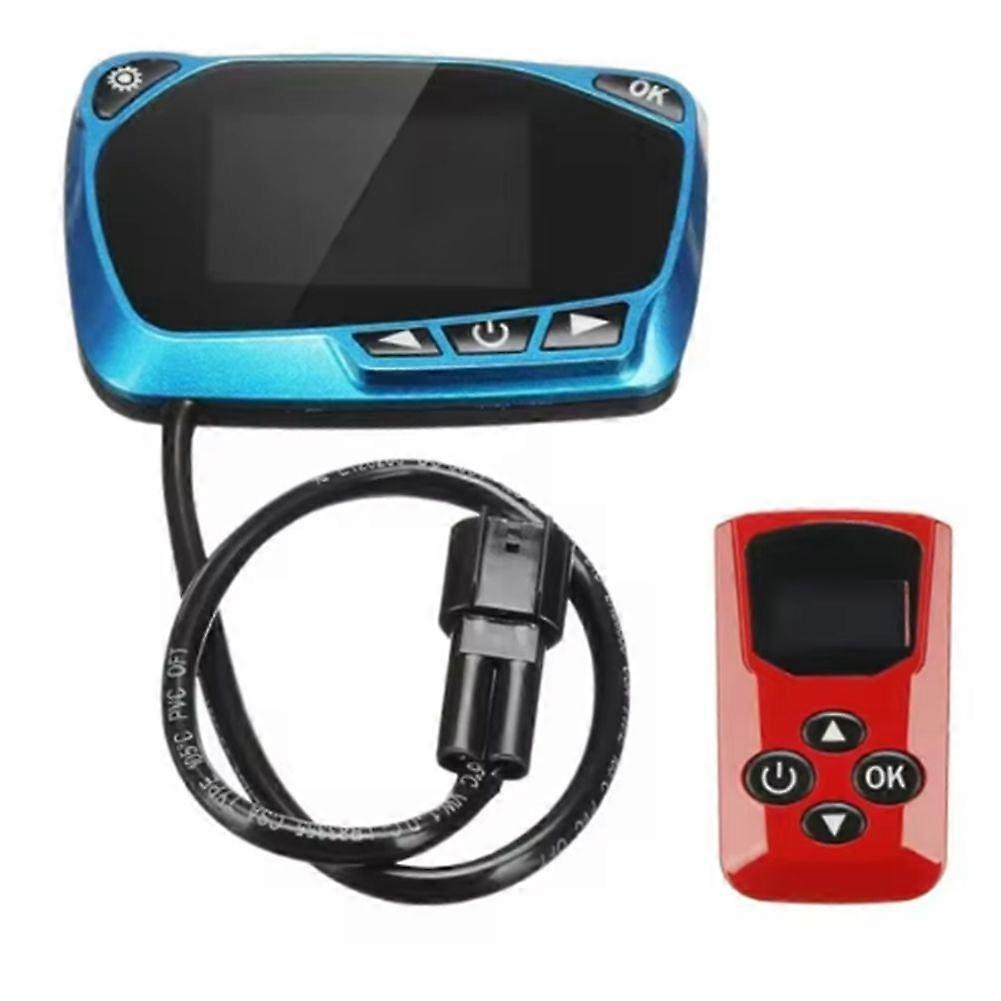 Standheizung LCD-Display Thermostat Monitorschalter mit Fernbedienung für Autoheizung Standheizung