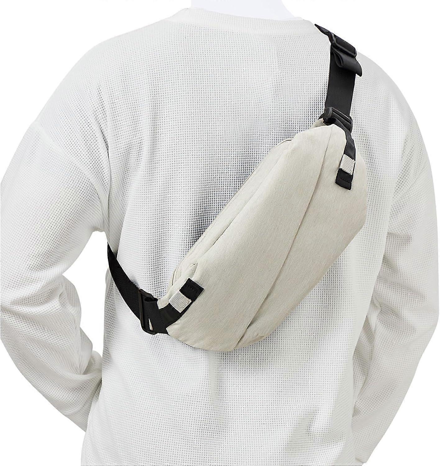 Anti Theft Fanny Pack for Running Cycling Hiking Waterproof Adjustable Belt Bag with Multiple Pockets Black