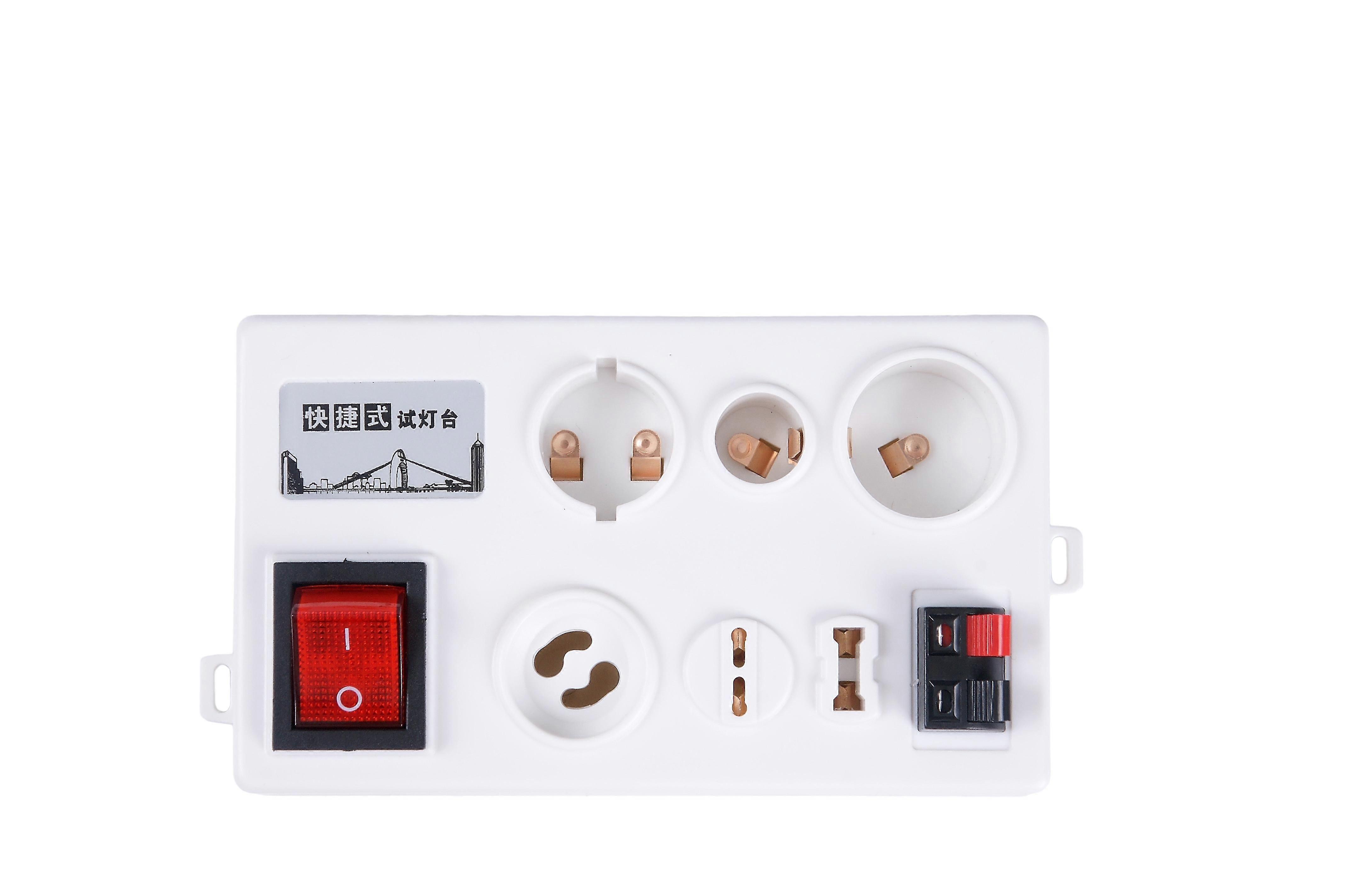 Tester LED pentru E27 B22 E14 Tester de becuri multifuncțional Tester de ecran multifuncțional Tester de tensiune electrică cu led pentru bec